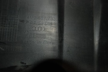 фото thumb №14, Защита нижняя запчасть бампера спойлер перед audi q7 4m 4m0807733