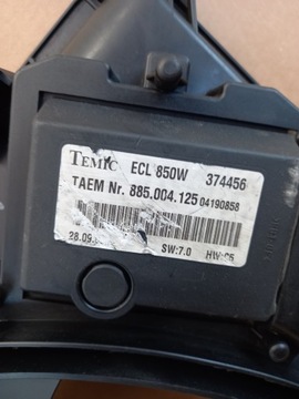 фото thumb №7, Вентилятор mercedes ml w164 850 wat a1645000393