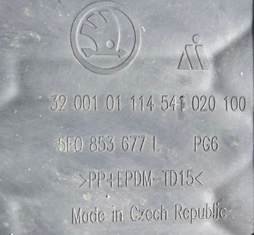 фото thumb №10, Octavia 3 iii рестайлинг 2017-2020 решётка бампера средняя pprzednia