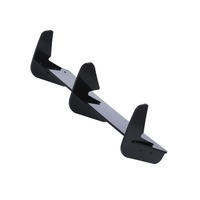 фото thumb №15, Чёрный блестящий диффузор заднего бампера w