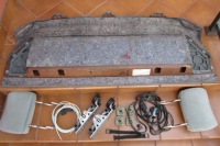 фото thumb №8, Mercedes w124 e sedan полиця задня сіра жабо підголівники джгут