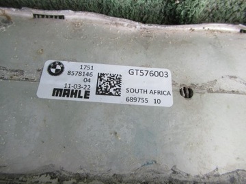 фото thumb №8, Bmw x3 x4 g01 g02 дизель комплект радіатор радіаторів 8578146 8472272 9473848