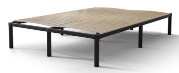 Металлическая металлическая рама самостоятельно 140x200 см. Металлическая кровать