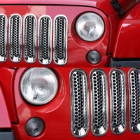 фото thumb №6, 7szt захист передньої ґрати do jeep wrangler jk