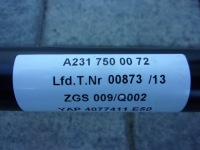 фото thumb №4, Mercedes r231 sl 400 каркас петли крышки a2317500072