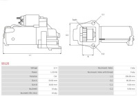 Купити Стартер до jeep cherokee wrangler, фото thumb