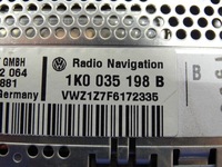 фото thumb №6, Радіо cd навігація vw passat b6 1k0035198b