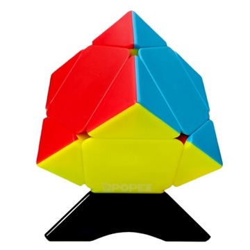 ОРИГИНАЛЬНЫЕ КОСТИ SKEWB - ЛЕГКАЯ ИГРОВАЯ ИГРУШКА В ПОДАРОК ​​РЕБЕНКУ + ПОДСТАВКА