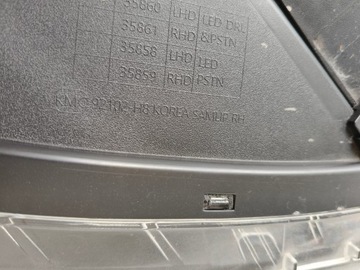 фото thumb №9, Лампа правая фара kia rio iv 17- линза + led