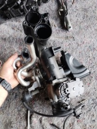 Mercedes w164 рестайлинг  дроссельная заслонка 350cdi труба воздухозаборник Цена, фото thumb