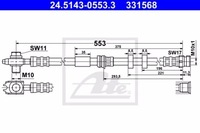фото thumb №2, Шланг ham.przod l/p ate