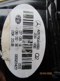 фото thumb №7, Mercedes cls w257 лампа задня ліва w кришка led