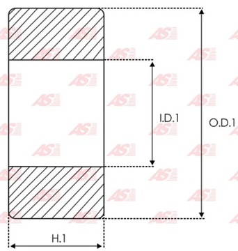 Подшипник стартера INA 28.20X35.30X14.70 VW Audi
