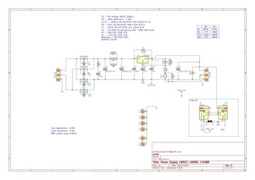 Печатная плата своими руками — блок питания LM317, LM350, LT1085 и т. д.