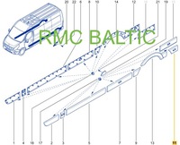 фото thumb №15, Молдинг крила лівий задня renault master iii iv opel movano b nissan nv400