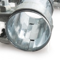 фото thumb №2, Nierdzewne соединитель трубы выпускной 2.5" 63mm + хомуты