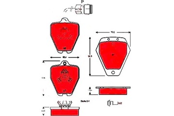 фото thumb №10, Гальмівна колодка гальмівний kpl.