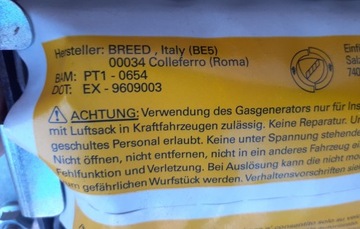 фото thumb №9, Панель раздаточная консоль 2x air bag ремни konplet alfa romeo 147 3d