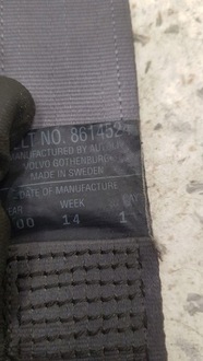 фото thumb №2, Pas безопасности перед передний левый volvo c70 v70 s70