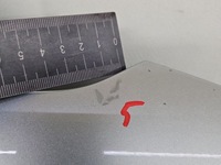 фото thumb №8, Капот передня audi q5 i 8r lift 12-16 сріблястий lx7w