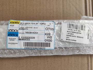 фото thumb №5, Vw golf v 5 03-09 планка двері праві зад