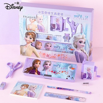 Школьный набор FROZEN, пенал, точилка, ластик, блокнот FROZEN