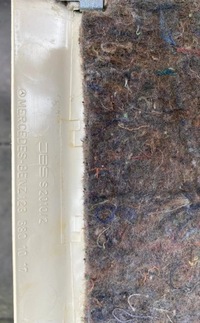 фото thumb №7, Mercedes-benz w123 захист консолі cream