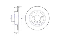 фото thumb №2, Тормозные диски тормозные 2szt. задняя mini countryman r60 paceman r61 1.6