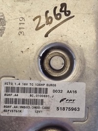 фото thumb №3, Alfa romeo mito бортовий комп'ютер 1.4 51875963