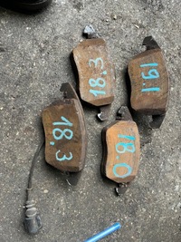 фото thumb №5, 88 audi a3 8p гальмівні колодки гальмівні перед