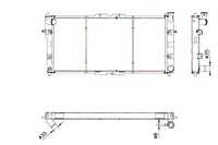 фото thumb №1, Радіатор mazda 626 1,8 2,0 nrf