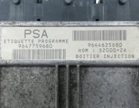 Бортовий комп'ютер двигуна блок керування peugeot 206 1.4 9647759680 9644625680 Недорого, фото thumb