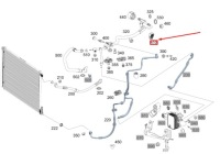Купить Mb gle w167 хладагент line fire wall кронштейн rhd a2214760836, фото thumb