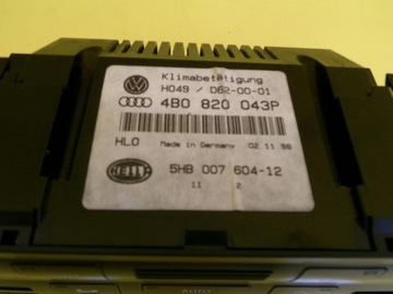 фото thumb №6, Панель управление воздуховод кондиционера audi a6 c5 4b0820043p nr1029