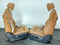 фото thumb №7, Bmw 7 g11 сиденья заднее сиденье обшивки cognac nari