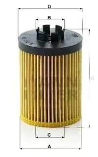 Купить Фильтр масла hu 712/8 x mann-filter opel agila, фото thumb