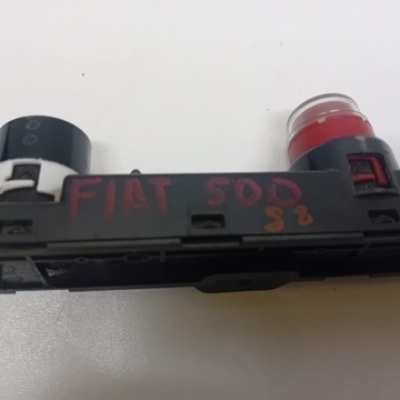 фото thumb №6, Fiat 500 панель переключатель света аварийных 735451107