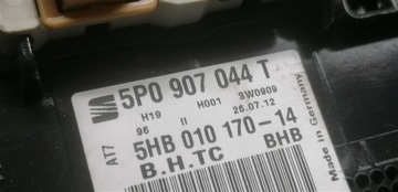 фото thumb №5, Панель кондиционера seat altea leon 5p0907044t