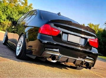фото thumb №9, Bmw e90 psm ducktail стиль спойлер спойлер na кришка багажника чорний блиск з abs