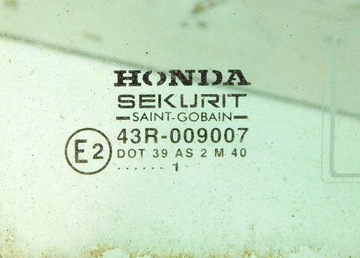 фото thumb №6, Honda civic vii 5d 1.4 02r стекло дверь правый перед