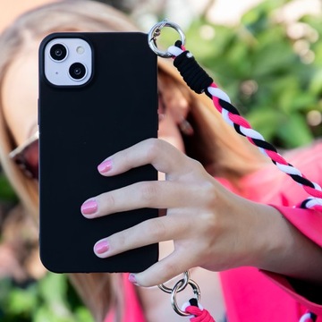 ETUI MATOWE CZARNE COVER PREMIUM DO REALME C31 + SMYCZ BLINK WARKOCZ SERCE