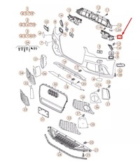 фото thumb №1, Audi rs7 sportback 4g8 передня частина бампер правий закриваючий element 4g8807096e