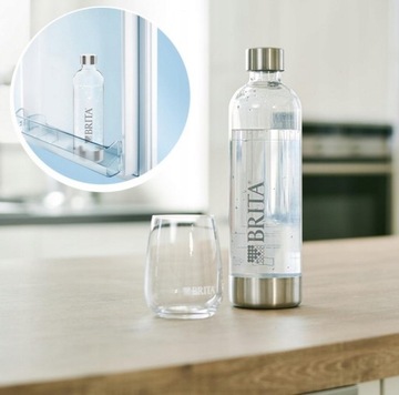 Комплект баллона с CO2 + 2 бутылки для карбонизатора воды Brita SodaOne