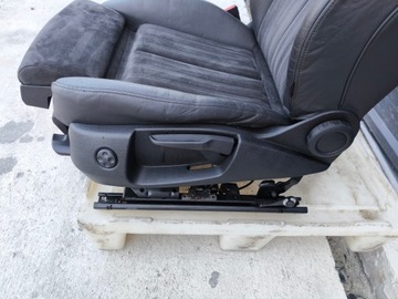 фото thumb №10, Сидіння водія шкіра + алькантара з підігрівом a6 c7 a7 4g8 оригінал !!!