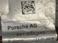 Porsche оригинальный номер 9j1971243 taycan кабель шланг аккумулятор минус Недорого, фото thumb