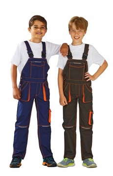 Spodnie ogrodniczki robocze PLANAM Junior r158/164