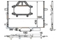 фото thumb №2, Конденсатор радиатор кондиционера [behr hella]