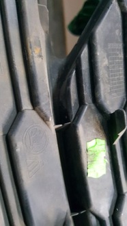 фото thumb №9, Решётка бампера передний левая сторона skoda octavia iv 5e3807681a