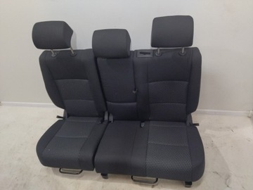 фото thumb №8, Оббивка чорна сидіння диван матеріал isofix vw tiguan i 2010-2015r