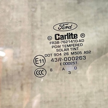 фото thumb №8, Ford mustang vi 2017 правая сторона стекло дверь